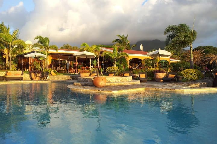 Palms Court Gardens Day Pass: Infinity Pool, Botanical Walks & Harbor Views in Basseterre photo 4