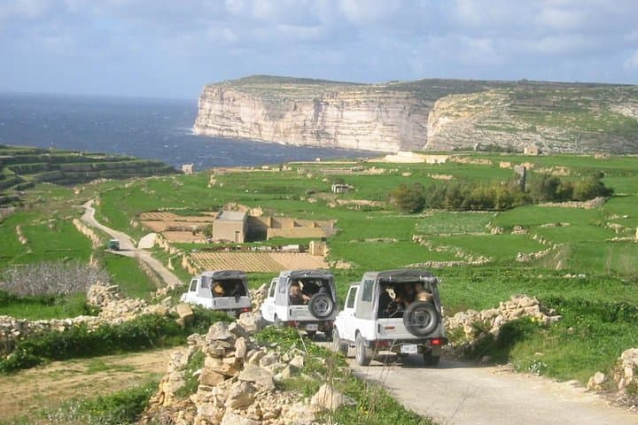 Gozo Full-Day Jeep Tour with Private Boat — Citadel, Dwejra & Ramla Bay photo 2