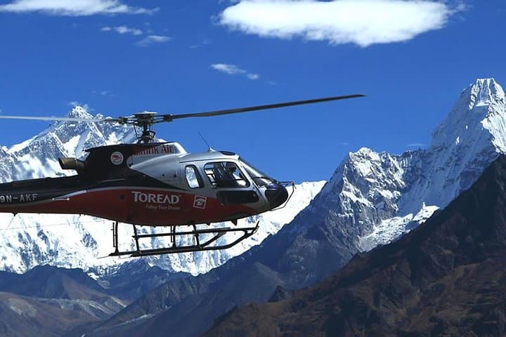Everest Base Camp Helicopter Tour with Landing — Breakfast & Himalayan Views