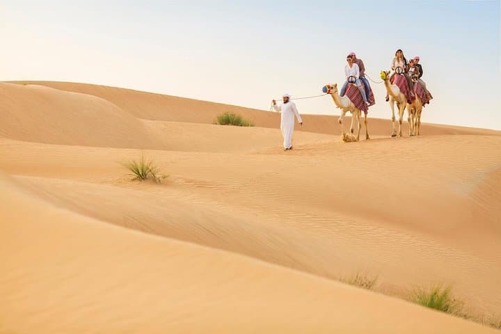 Red Dunes Desert Safari Dubai: Evening Dune Bashing, Camel Ride & BBQ Experience