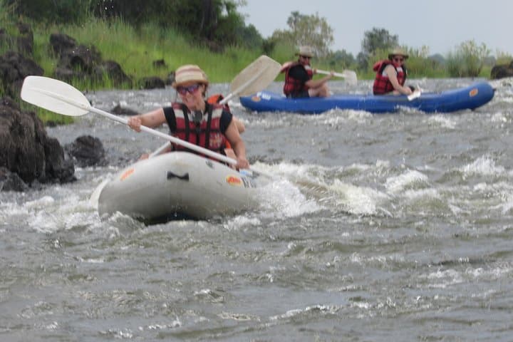 Two-Day Camping and Canoe Trip Through the Tsowa Channels Near Victoria Falls photo 1