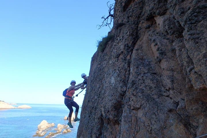 Cala Molí Sea Via Ferrata — Sant Feliu de Guíxols Coastal Cliffs Adventure photo 2