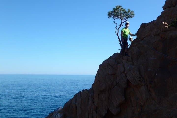 Cala Molí Sea Via Ferrata — Sant Feliu de Guíxols Coastal Cliffs Adventure photo 3
