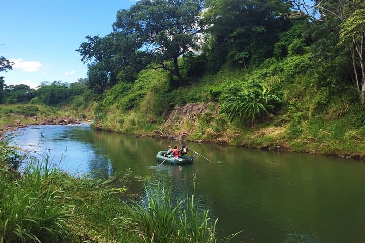 Private Sloth Encounter, Llanos de Cortés Waterfall & Corobici River Float — Full-Day Tour from Playa Hermosa photo 4
