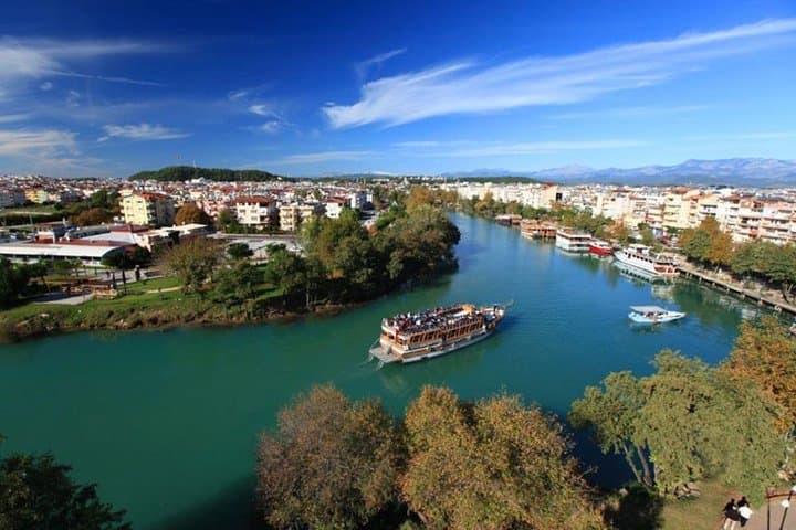 Manavgat River Cruise and Grand Bazaar Day Trip from Side & Alanya
