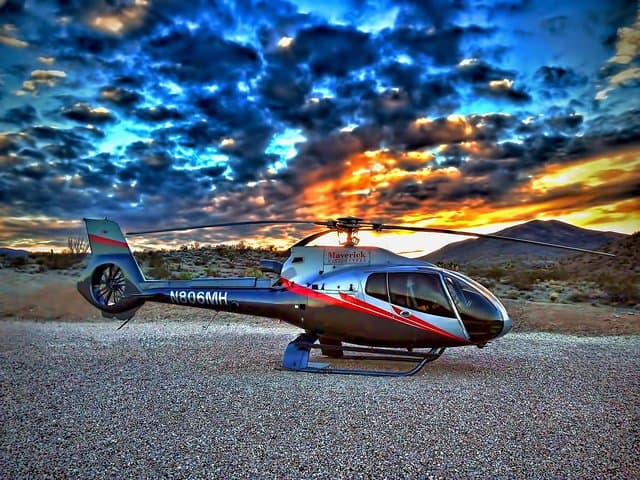 Sunset Grand Canyon Helicopter Tour from Las Vegas — Champagne Bluff Landing photo 1