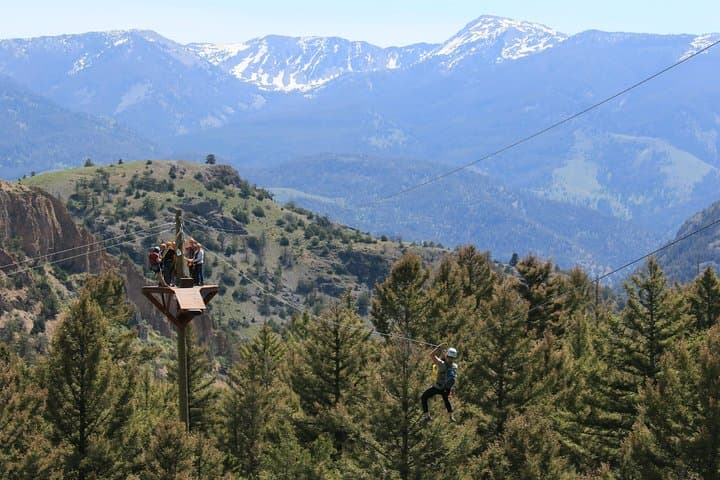 Yellowstone Zipline EcoTour at the Ranch — Soar Over Stermitz Ranch Near Gardiner, MT photo 2