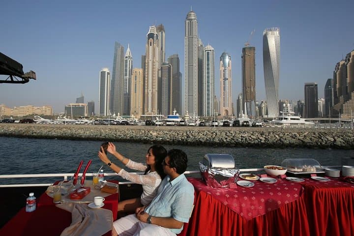 Dubai After Dark: Private Night City Tour with Marina Dinner Cruise photo 2