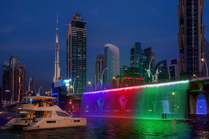 Dubai Water Canal Luxury Yacht Cruise With Tropical Drinks and Skyline Views photo 6
