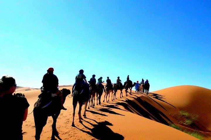 Merzouga Camel Trek & Overnight Berber Camp in Erg Chebbi