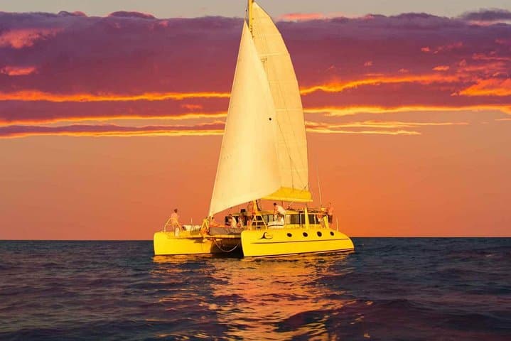 Fremantle Twilight Sail: Sunset Catamaran Cruise in Cockburn Sound