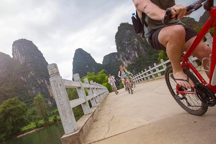 Yangshuo Day Bike Tour: Cycle Through Karst Countryside & Moon Hill