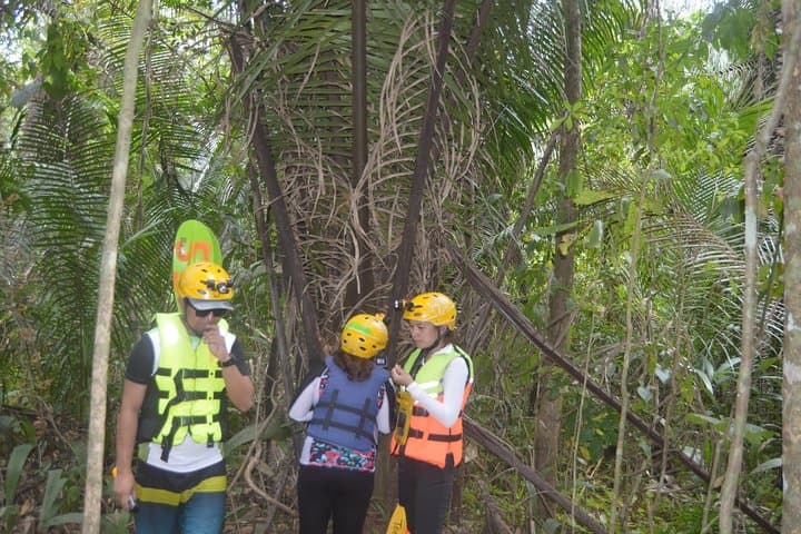 San Ignacio Cave Kayaking and Ziplines — Caves Branch River Private Adventure photo 6