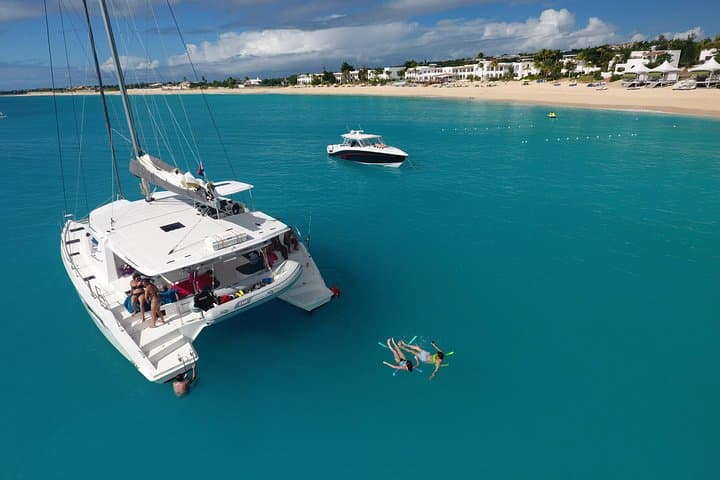 Full-Day Nude Naturist Catamaran Charter in St Maarten — Sail, Snorkel & Island Stops photo 2
