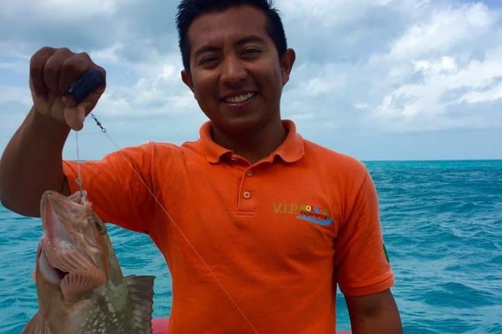 Catch-and-Cook: Private Fishing Tour from Isla Holbox photo 5