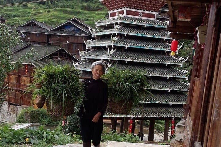 Longji Rice Terraces, Chengyang Bridge & Zhaoxing Drop-off — Private Day Tour from Guilin photo 3