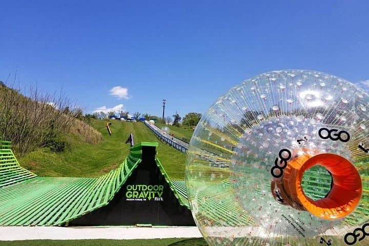 Zorbing at Outdoor Gravity Park in Pigeon Forge: Roll the 1,000-ft OGO Tracks photo 3