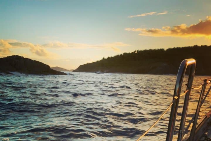 Sunset Sail Around Virgin Islands National Park from Cruz Bay