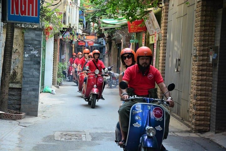 Hanoi Vintage Vespa Night Food Tour — Old Quarter Street Eats by Scooter photo 4