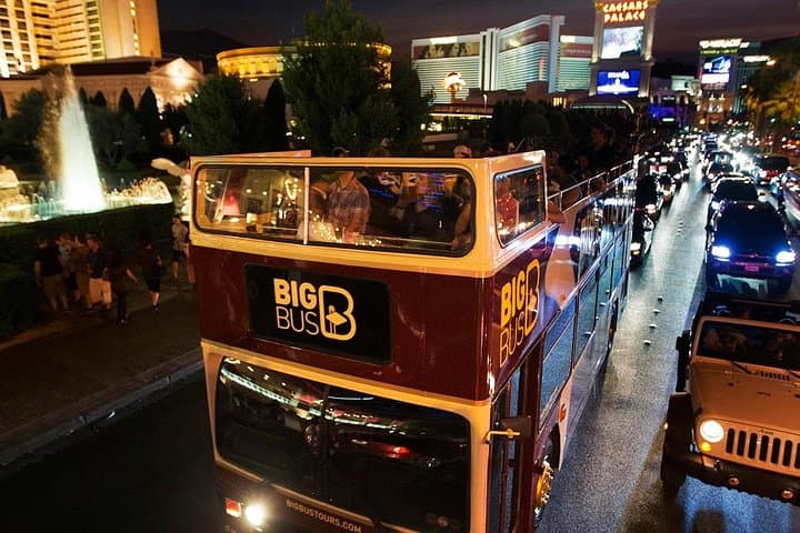 Las Vegas Night Tour by Open-Top Big Bus — See the Strip Aglow photo 3
