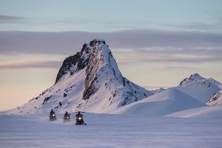 Golden Circle and Langjökull Glacier Snowmobile Adventure from Reykjavik