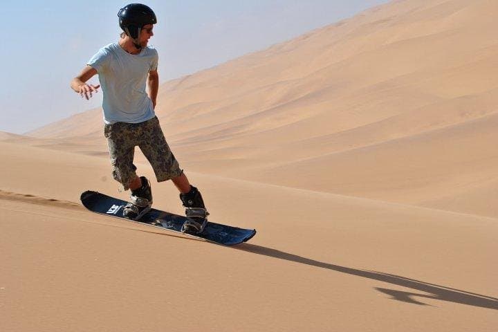 Sandboarding Swakopmund Namibia: Namib Desert Dune Experience
