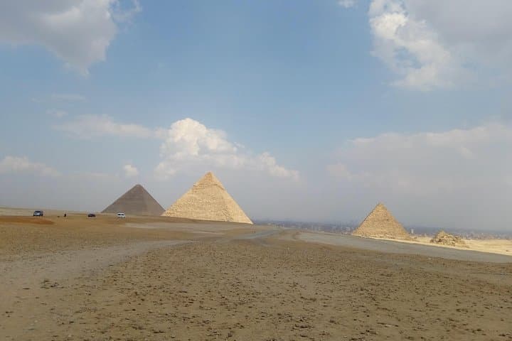 Sunset Camel Ride at Giza Pyramids with Local Desert Dinner photo 2