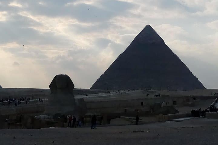 Sunset Camel Ride at Giza Pyramids with Local Desert Dinner photo 5