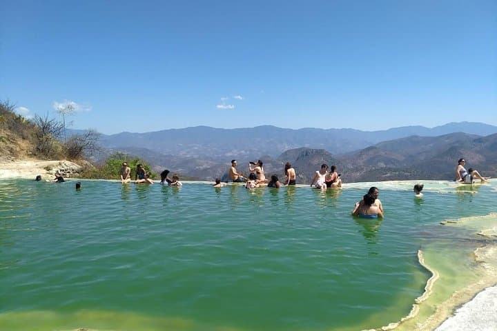 Hierve el Agua Private Tour: Mezcal Tasting & Teotitlán del Valle Textiles from Oaxaca photo 2