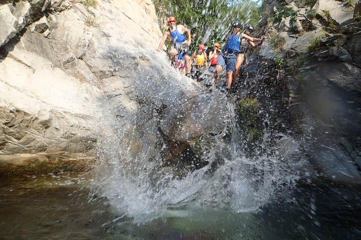Canyoning the Vlahi River: Kresna Gorge Waterfall and Slide Adventure photo 3