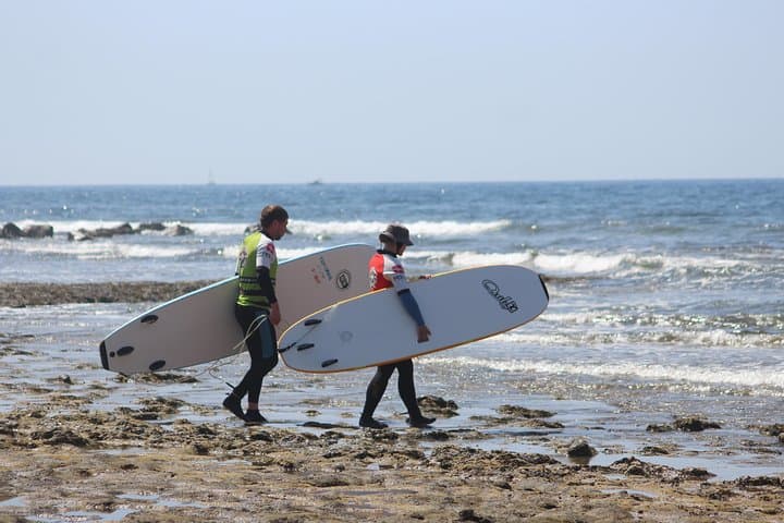 Private Surfing Lesson at Playa de las Américas — Learn to Surf in Tenerife