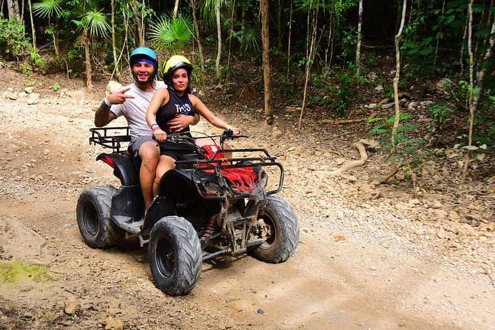 Riviera Maya All-Weather Adventure: Zipline, Single-ATV & Cenote Swim photo 2