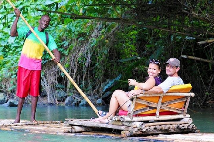 Martha Brae Bamboo Rafting: Gentle River Drift from Montego Bay