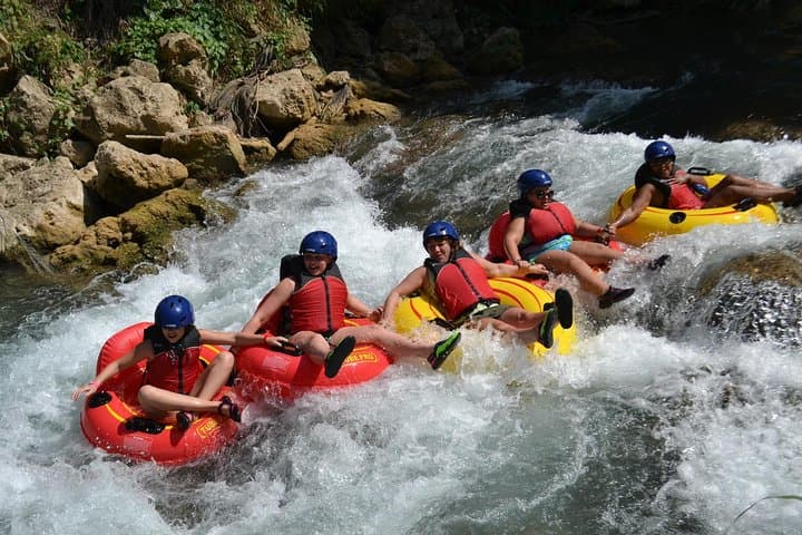 Falmouth River Tubing: Class II Rapids, Rope Swing & Rainforest Scenery