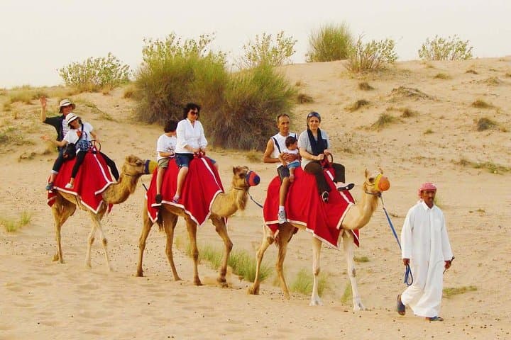 Morning Dubai Red Dunes Safari: Camel Ride, Dune Bashing & Sandboarding photo 2