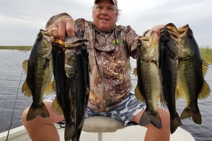 Lake Okeechobee All-Day Bass Fishing Charter from West Palm Beach