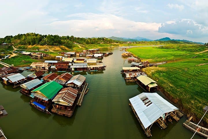 3-Day River Kwai Cultural Tour: Sai Yok, Mon Village & Jungle Rafts from Bangkok