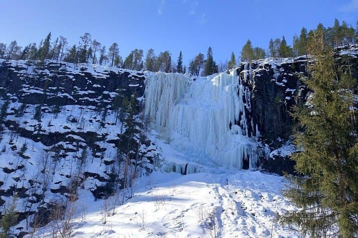 Korouoma Frozen Waterfalls Guided Winter Hike — Korouoma National Park