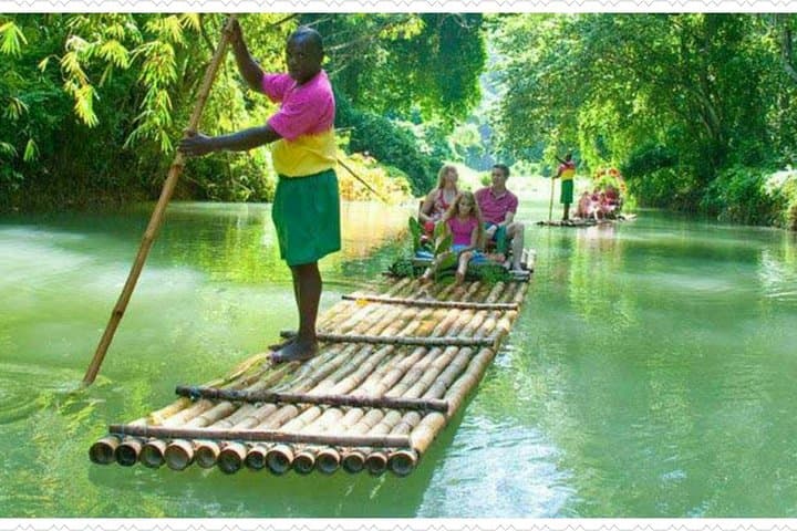 Martha Brae Bamboo Rafting: Private River Rafting Tour from Falmouth