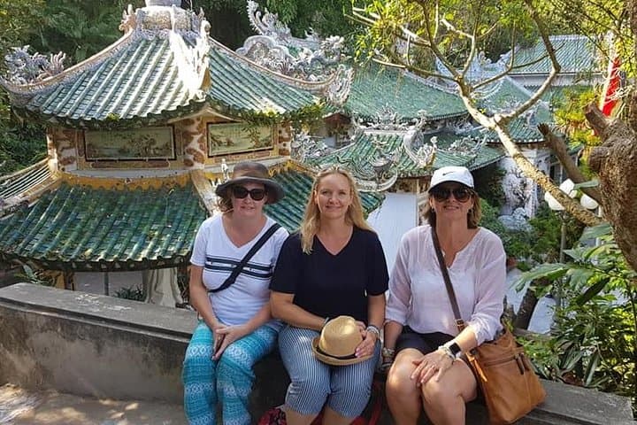 Da Nang Sunset & Night Tour: Marble Mountains, Lady Buddha & Dragon Bridge photo 3