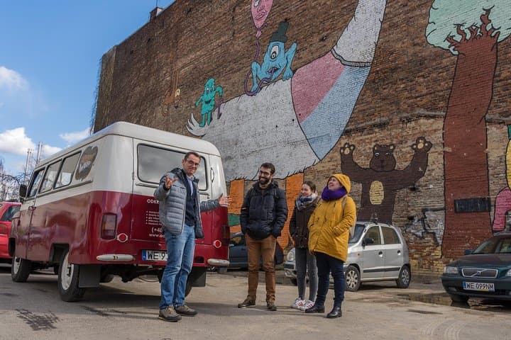 Off-the-Beaten-Path Warsaw: Retro Van Tour Along the Vistula and Hidden Courtyards photo 2