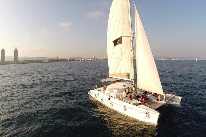 Private Barcelona Catamaran Cruise for Groups (13–16) — 2–3 Hour Coastal Sail photo 6