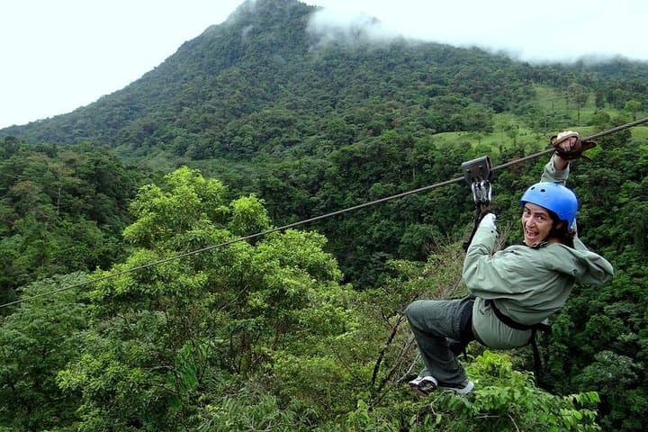 La Fortuna Arenal Zipline and Class II–III Rafting Day Trip photo 2
