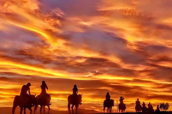 Sunset Horseback Ride & Cowboy BBQ near Las Vegas: Wild West Dinner Experience photo 1
