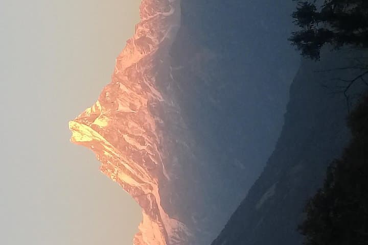 Ghorepani Poon Hill Trek: Sunrise Panorama Over the Annapurna Range photo 6