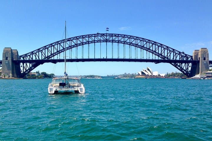 Private Romantic Catamaran Cruise on Sydney Harbour with Picnic Lunch photo 5