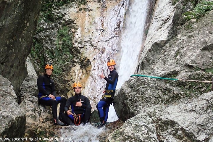 Canyoning Sušec: Guided Canyon Descent Near Bovec, Slovenia photo 5