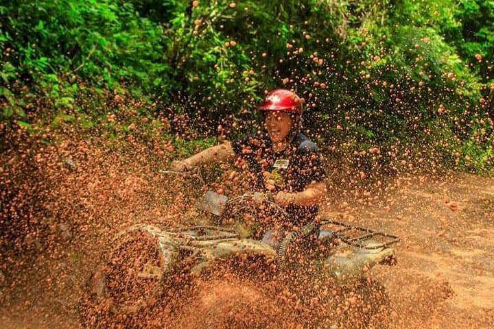 ATV, Cenote Swim & Ziplines in Puerto Morelos — Full-Day Jungle Adventure