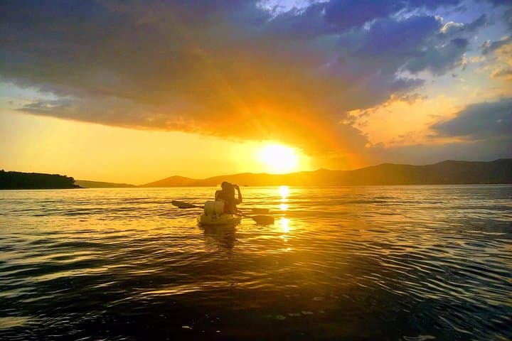 Sunset Sea Kayaking Around Marjan Park, Split photo 6