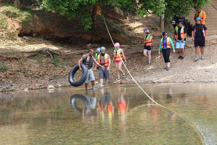 Belize Cave Tubing & Zipline Combo at Nohoch Che'en: Rainforest Rivers and Canopy Runs